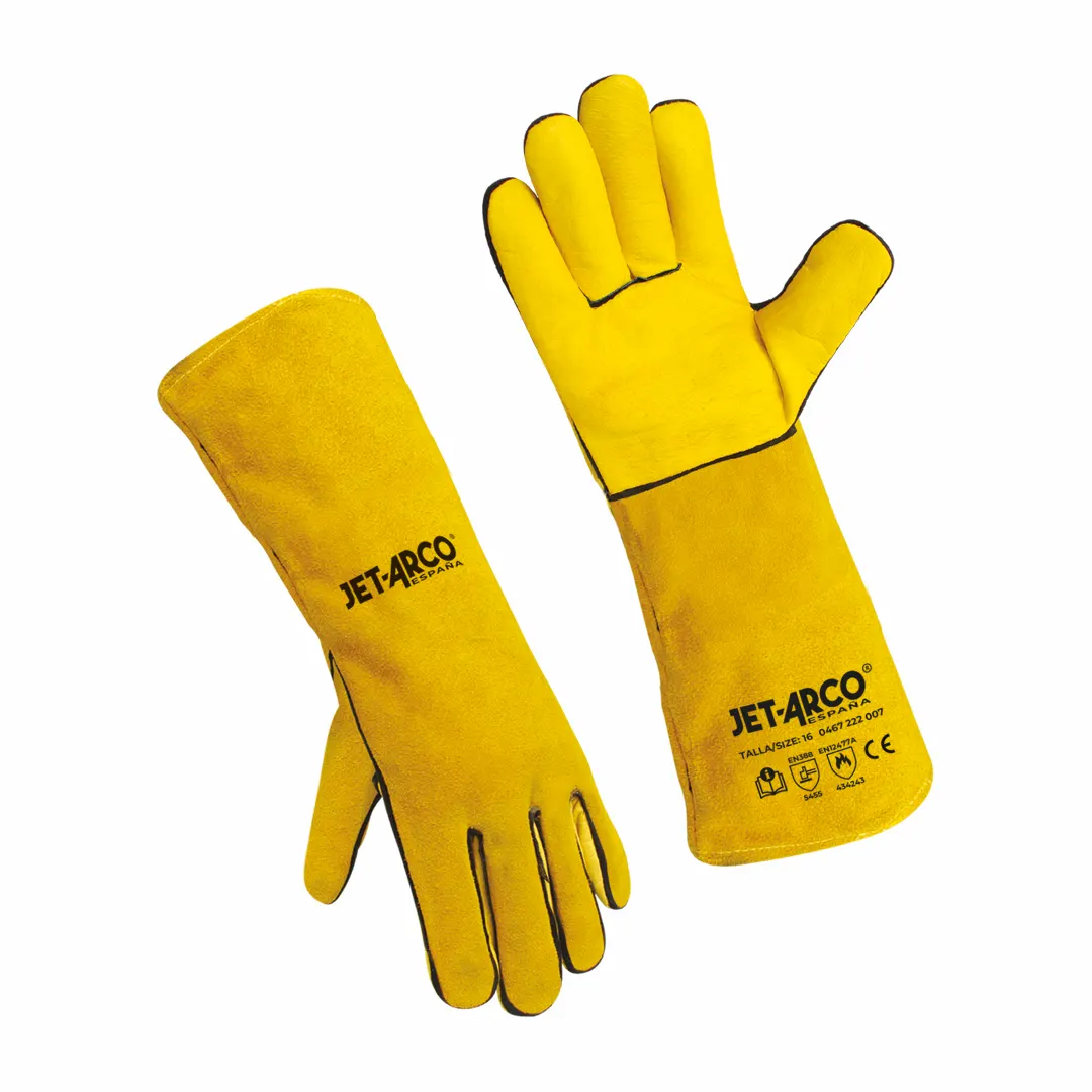 EP118 - Guantes técnicos MMA- PRO Serie amarillo 16"