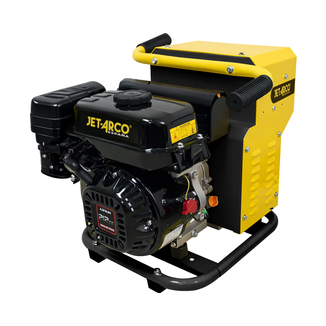GSOL200 Generador Soldadora a Gasolina Compacto Loncin 200A 110V / 220V 50-60 HZ